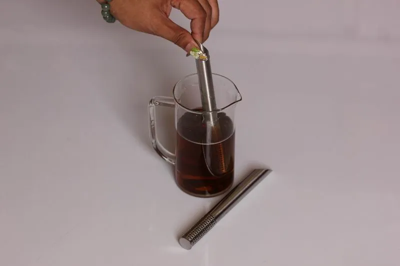 Tea Tools Rostfritt stål Filter Tea Stams Strains Oplique Infuser brantare