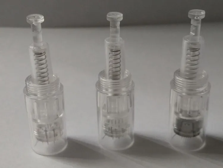 MYM Silver Electric Derma Non Machinable Stamp Replacement Cartridge