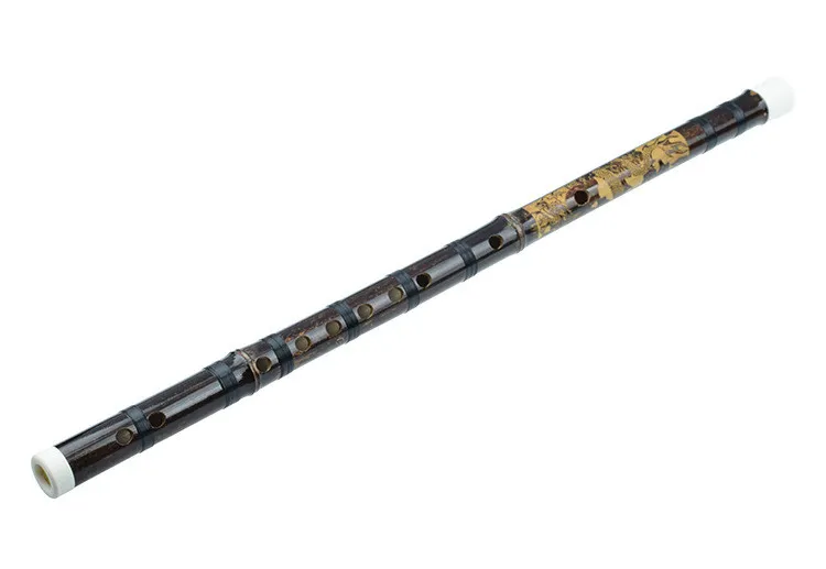 New Chinese Flute Xiao Bamboo Pipe Professional Musical Instrument Woodwind Bambu A carved dragon flute Shichiku tie nylon line