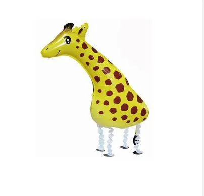 Palloncino foil di dinosauro Palloncino animale Scimmia Leone Zebra Giraffa Decorazioni feste di compleanno Walking Pet Car Palloncini ad elio Decorazioni feste giocattolo bambini