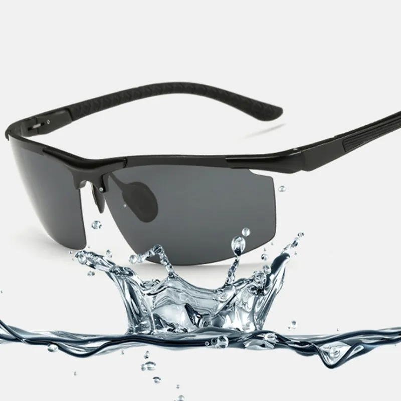 Yeni Polarize Güneş Gözlüğü Erkek Alüminyum Sürüş Gözlükleri Açık Hava Spor Gözü Moda Yaz Stili Erkekler Pilot UV400 GGOGGLES B2931839