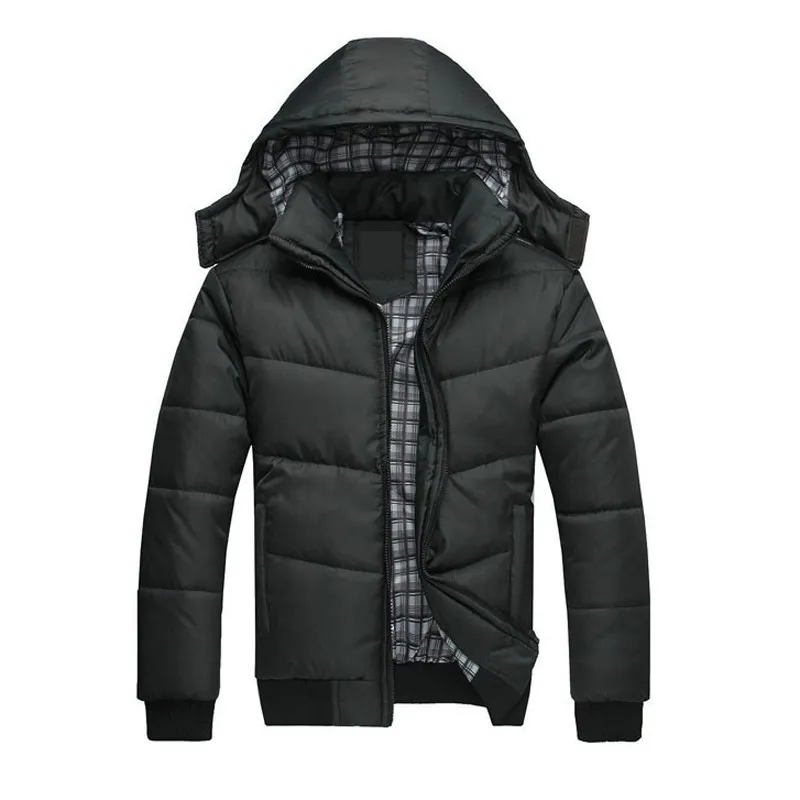 Großhandel - 2016 NEUER Wintermantel Herren schwarz Wasserdichter Parka Herrenmantel für den Winter Neue Mode Hochwertige Gewichtsjacke plus Größe M-3XL