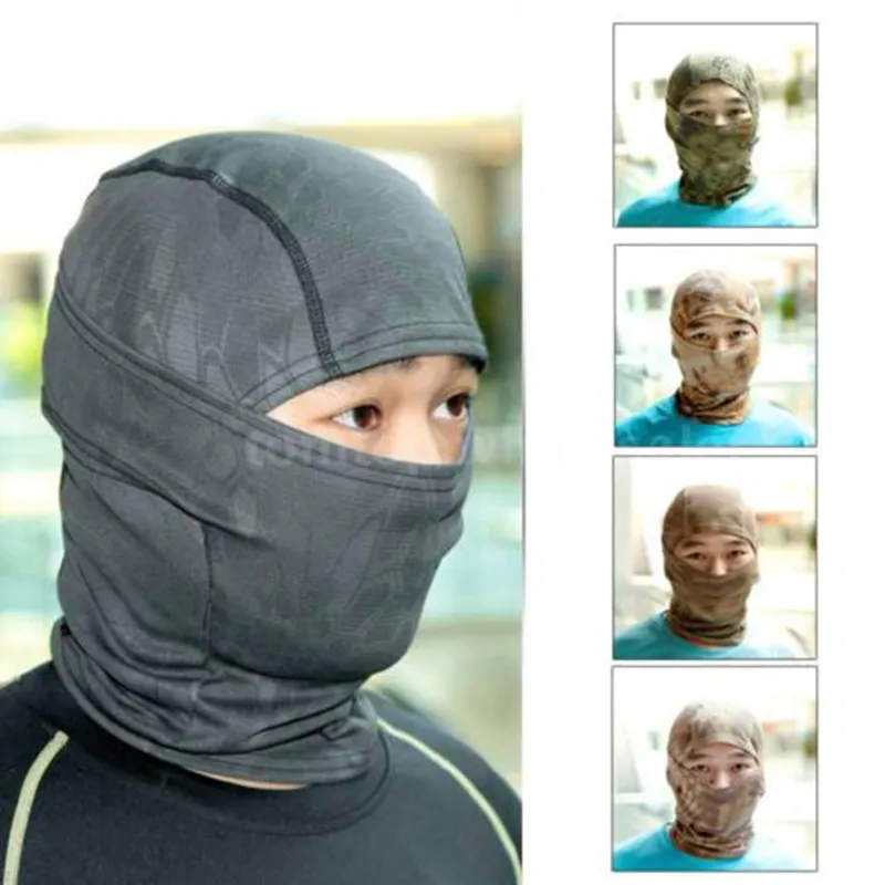 Camouflage Hunting Cycling Motorcycle Outdoor Balaclava Tactical Full Face Masks