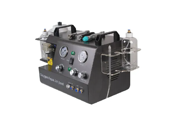 3 in 1 Jet Peel Sauerstoff-Gesichtsmaschine mit Hydra-Dermabrasion, Diamant-Mikrodermabrasion, Silikon-Dermabrasion, Hautpflege, SPA-Salon-Maschine