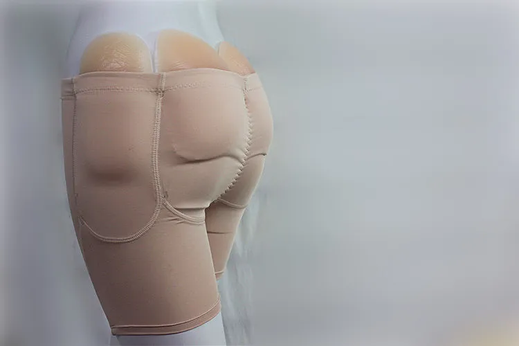 pantaloni di sicurezza imbottiti con slip imbottiti in silicone, inodore, insapore, con una bella figura, bellezza sexy, curve perfette