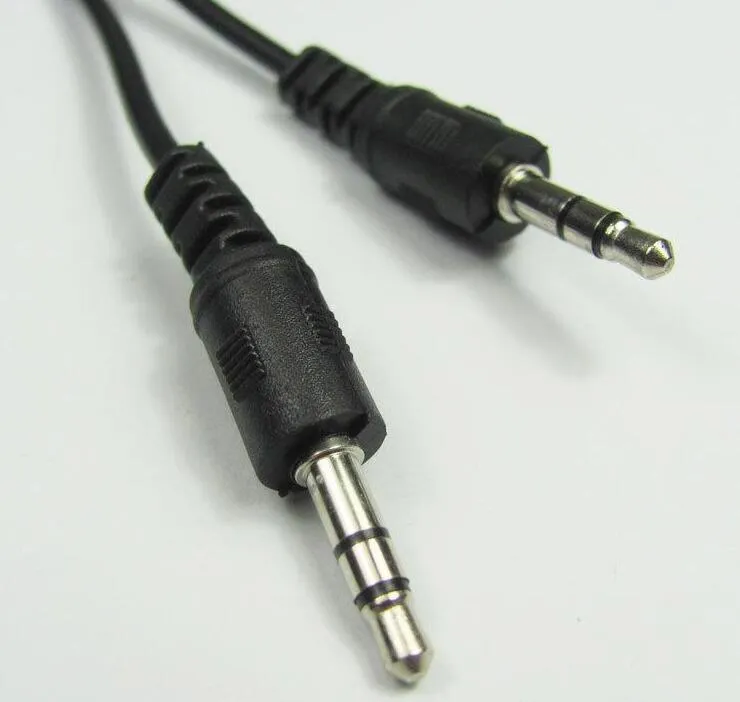 3,5 mm AUDIO AUX AUDIO CABLE Male till Man 3.5 Audio Cable Car Cable 1m 50cm 1,5m 2m