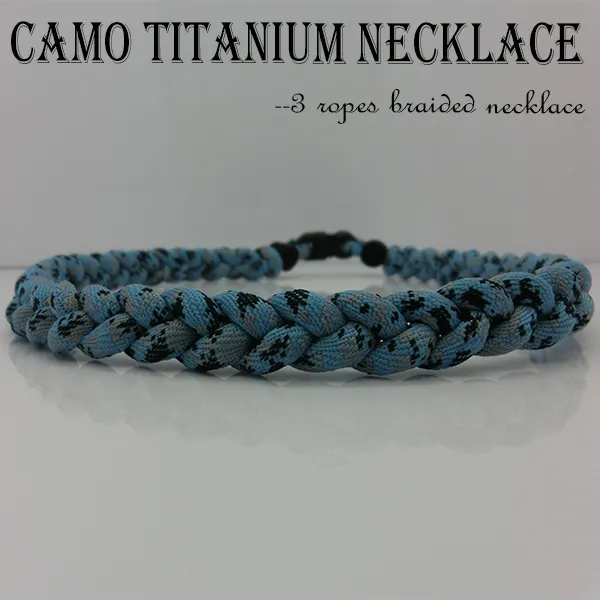 2022 Camo Titanium Sport Tornado Choker Baseball Ionic Halsband