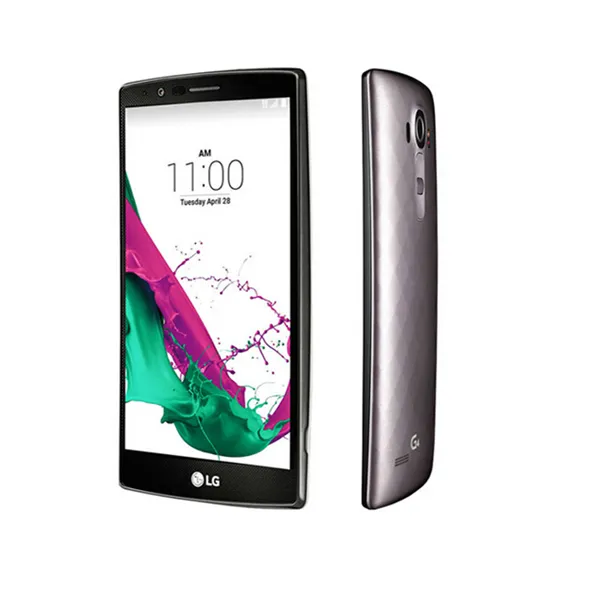 الأصلي LG G4 رباعية النواة 4G LTE H815 5.5 "بوصة الهاتف المحمول 32GB / 3GB الروبوت 5.1 تجديد GPS WIFI