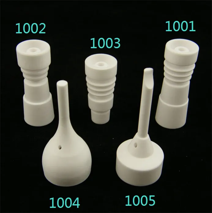 14mm 18mm domeless Ceramic Nails Male Female joint Ceramic carb cap ceramic nail VS titanium nail Quartz nail7360157