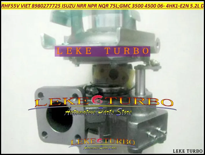 TURBO RHF55V VCA40016 8980277725 Turbocharger For ISUZU NRR NPR NQR 75L 2006- GMC 3500 4500 W-Series 4HK1-E2N 5.2L D (3)