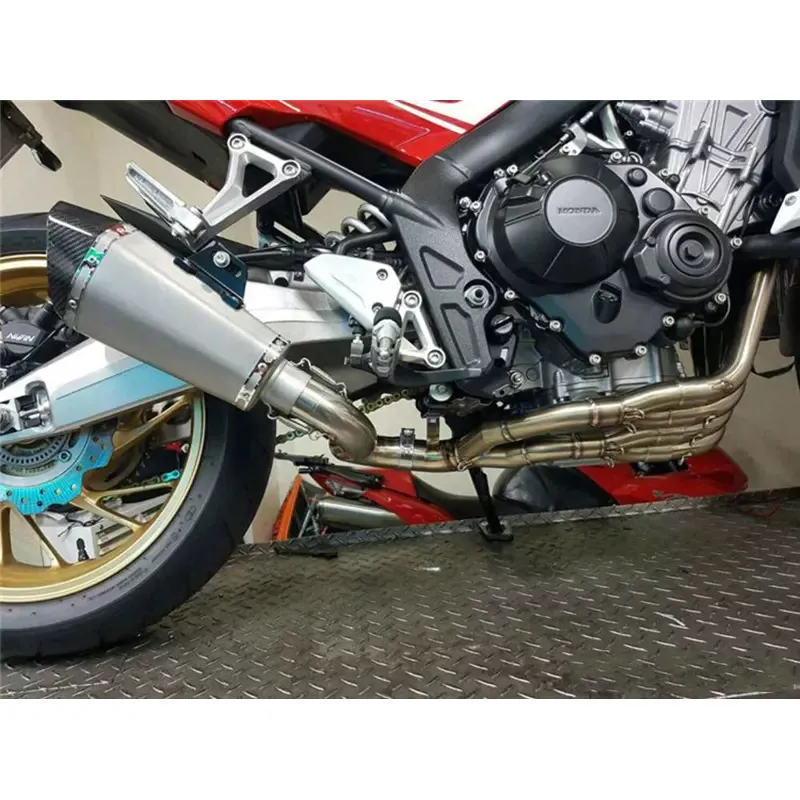 Skuter Motorcycle Laserowy Ewomstwa Skleposzczelna Rura tłumika wydechowa AKRAPOVICZNA DLA 2006-2010 DLA SUZUKI GSXR GSX-R 600 750 K6 K7 K8 K9