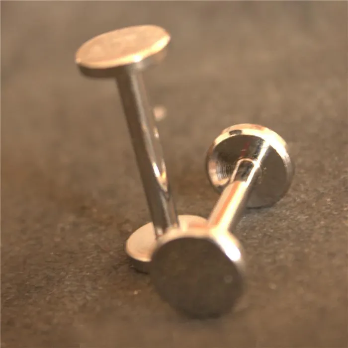 Premium 22mm Chrome Plated Nail Fasteners: Rivets & Screws for Leather ...