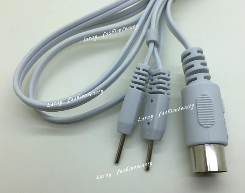 5 stuks 185 mm EMS -machine elektrode kussen draden digitale tens elektroden connector draad 2 mm pin voor tientallen stimulatietherapie4666820