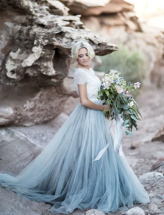 Long Sweep Train Wedding Tulle Skirts Custom Made Long Urban Fairy Tale Skirts For Bridal Vintage Wedding Skirts