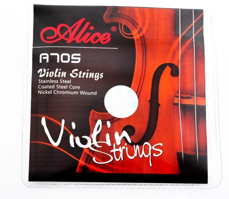 Alta Qualidade V705 Violin Strings E A D G Para Violino 1/4 1/2 3/4 Cordas De Peças De Violina Acessórios