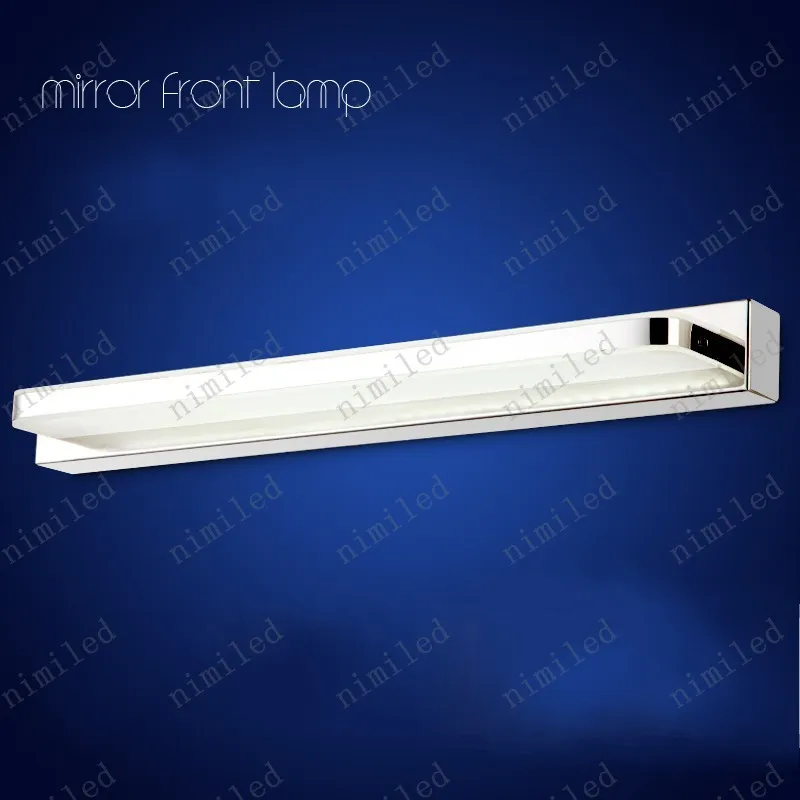 nimi711 L40cm / 42cm / 62cm / 72cm / 80cm / 100cm LED 미러 조명 욕실 화장실 램프 방수 안티 - 안개 드레싱 테이블 미러 전면 벽 조명