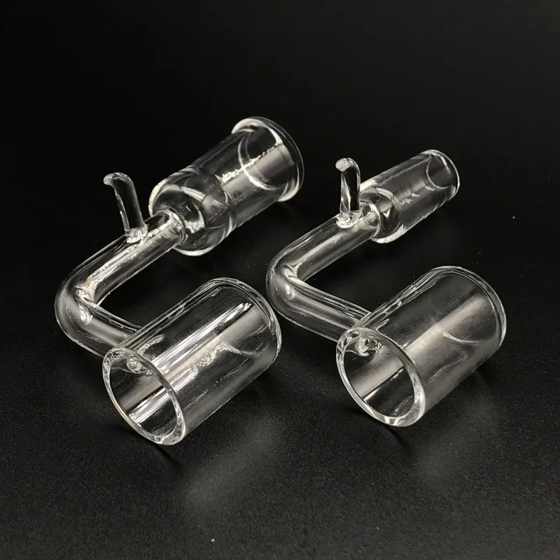 16mm 20mm 24mm Quartz Enail Banger With Hook Female Male 10mm 14mm 18mm Quartz E Nail Banger Nails For Coil Heater Dab Rigs