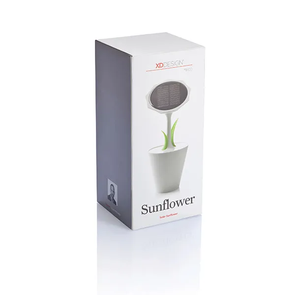 Großhandel Original XD Solar Sunflower Ladegerät 2500 mAh für Mobiltelefone, Sunflower Solar Power Bank für Heim-/Bürodekoration, Sonnenblumengeschenk