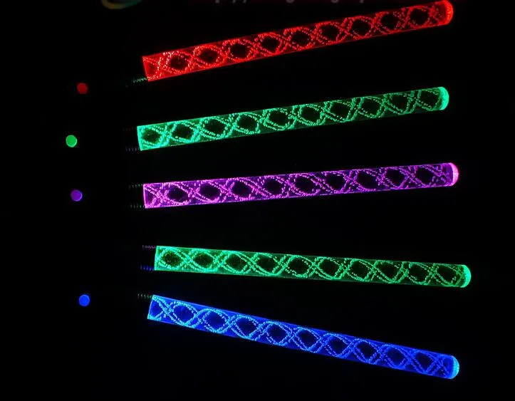 50 sztuk 26x1.2cm Boże Narodzenie Multi Color Led Stick Glow Wand do ślubu