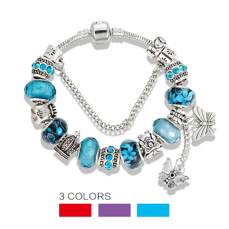 thumbnail image 2 of Voroco 925 Sterling Silver Animal DIY Charm Beads – European Style For Women's Bracelets, Multi-Style Selection 2 of 2