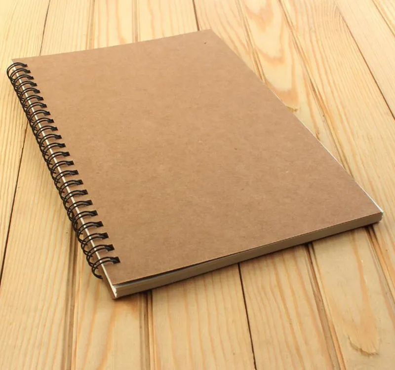 2017 새로운 종이 제품 학교 나선형 노트북 지우개 재사용 가능 Wirebound Notebook Diary book A5 종이 무료 배송