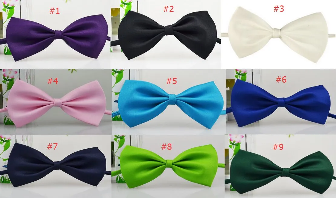 Children's bow tie Baby bowknot Pet with OPP bag for boy girl neckties Christmas Gift Free FedEx TNT