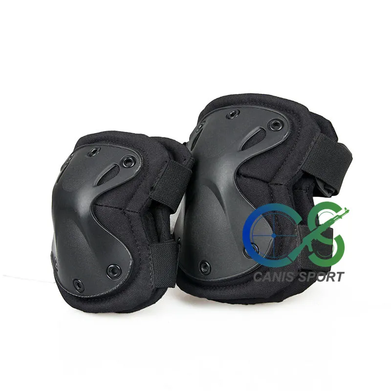 New Arrival Tactical X Shape Knee & Elbow Protective Pads Set for Outdoor Sport CL10-0008A