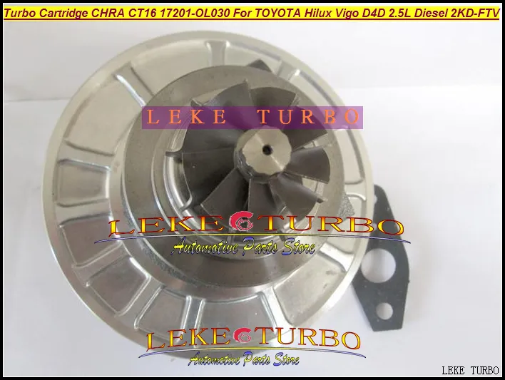 Wholesale Turbo Cartridge CHRA CT16 17201-OL030 Turbo Turbocharger For  Hilux Vigo D4D 2.5L Diesel Engine 2KD 2KD-FTV (5)
