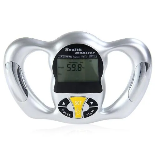 BZ - 2009 Mini Digital LCD Screen Health Analyzer Handheld BMI Tester Body Fat Monitor Fat Meter Detection Body Mass Index