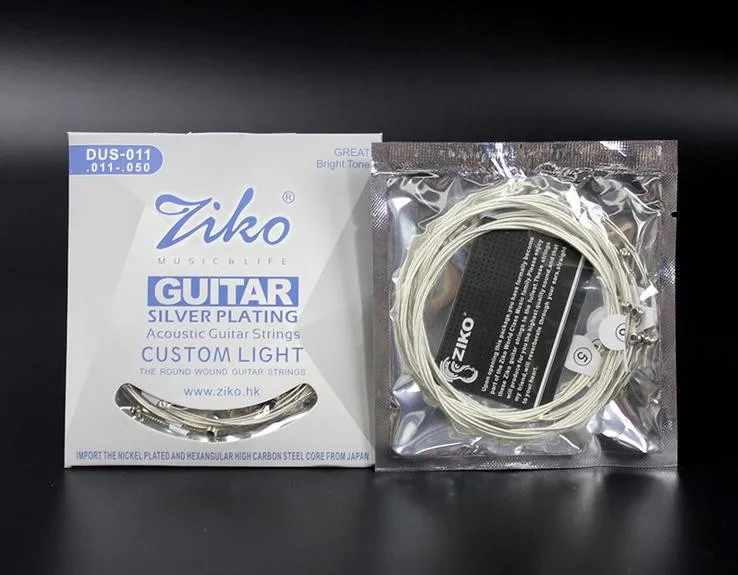 .011-.050 ZIKO DUS-011 Acoustic guitar strings guitar parts wholesale musical instruments Accessories