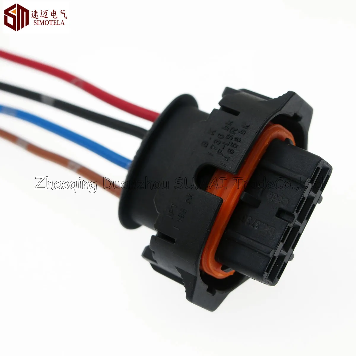 4Pin 3 5mm Auto airflow rate sensor connector axle load intake pressure plug Auto waterproof plug for Bosch connector 4Pin253K