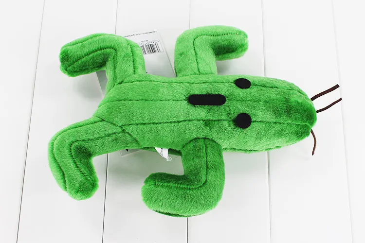 Final Fantasy Cactus Cactuar Plüschtier Grünpflanze Stuffed weiche Puppen mit Umbau Weihnachtsgeschenk 24cm Ca.