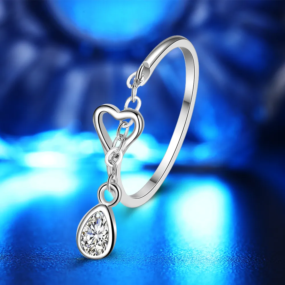 Jewelry Factory Beautiful Charm 925 silver Drizzle Ring jewelry Lowest price Fashion 1815