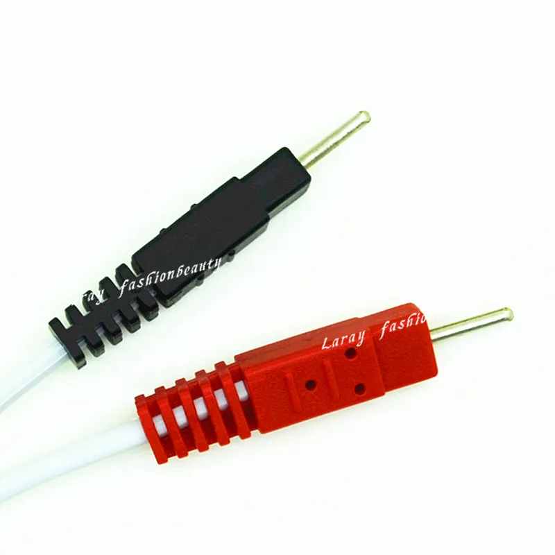 5 sztuk 185 mm EMS Elektrodę Elektrodę przewody Druty Digital TENS Elektrodę Złącze złącza 2 mm Pin do terapii stymulacji TENS4348053