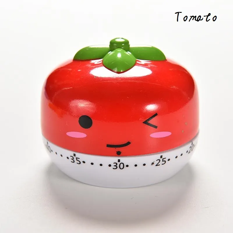 Wholesale Cartoon Creative Carrot Tomato Kitchen Mechanical Alarm