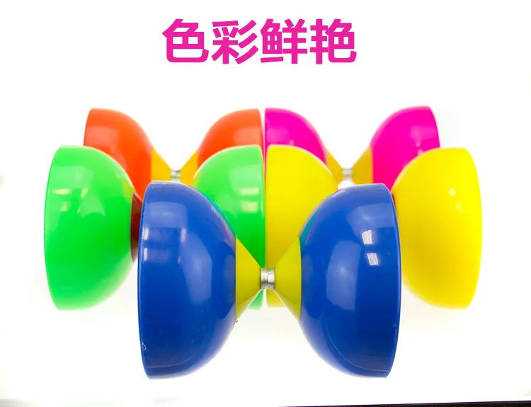 fNot afraid to throw double-headed cup diabolo send the strongyloidiasis full set of adult children beginners diabolo Monopoly wholesale Yoyo