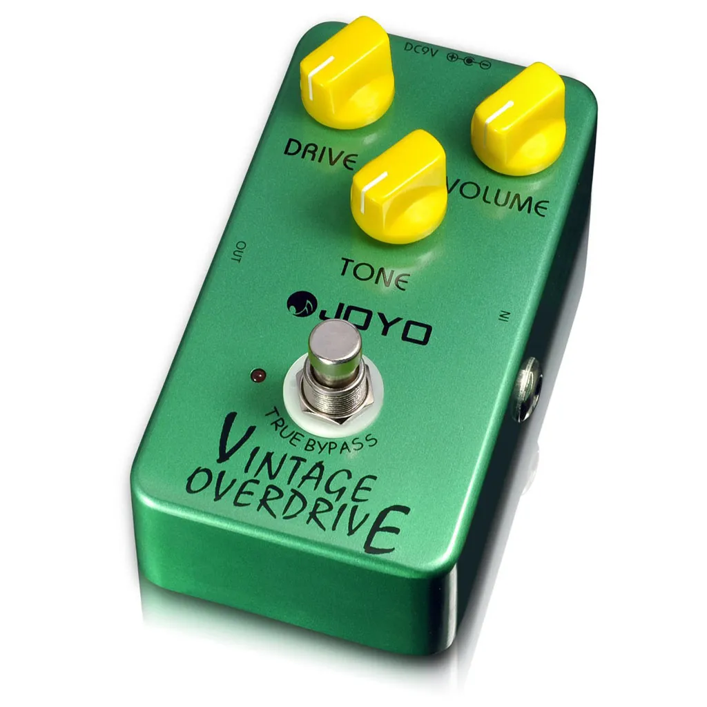 Joyo JF01 Vintage Overdrive Electric Guitar Effect Pedal with True Bypass3573318