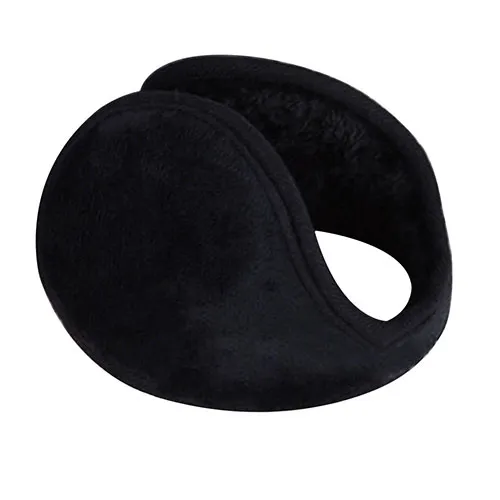 Partihandel-Hot Sale Fashion Style Unisex Black Earmuff Winter Ear Muff Wrap Band Warmer Grip Earlap Gift 7gij