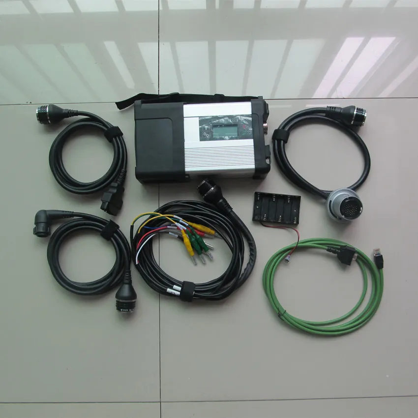 진단 도구 슈퍼 MB 스타 소형 C5 SD Connect HDD 노트북없이 자동차 및 트럭 스캐너