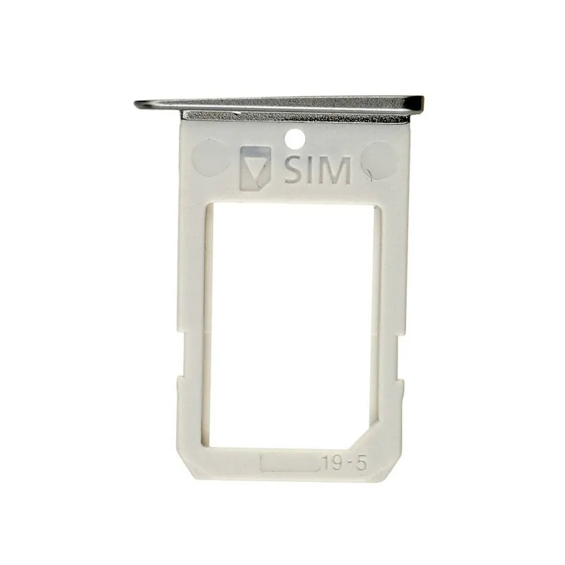 Original Nytt SIM -kortfack för Samsung Galaxy S6 Edge G9250 G925F vs G925T G925A G925V SIM -kortplats Hållare Bytesdelar 100P4841696