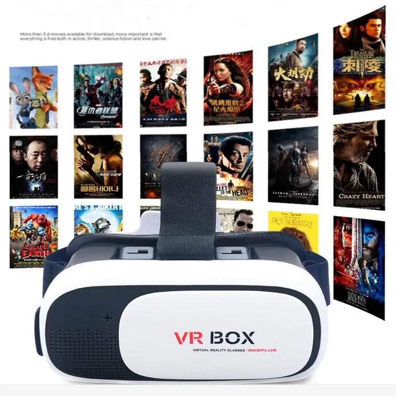 DHgate 3D VR Glasses Headset Virtual Reality Smartphone Headset with Remote for Immersive Gaming and Movies Games Accessories