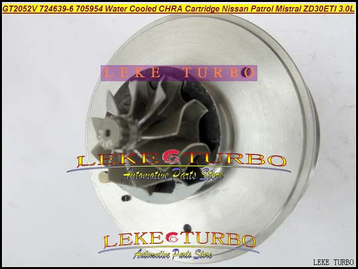 GT2052V 724639-5006S 705954-0013 Water Cooled Turbo CHRA Cartridge Turbocharger Core NISSAN Patrol Mistral TERRANO II ZD30DDTI ZD30ETI 3.0L (1)