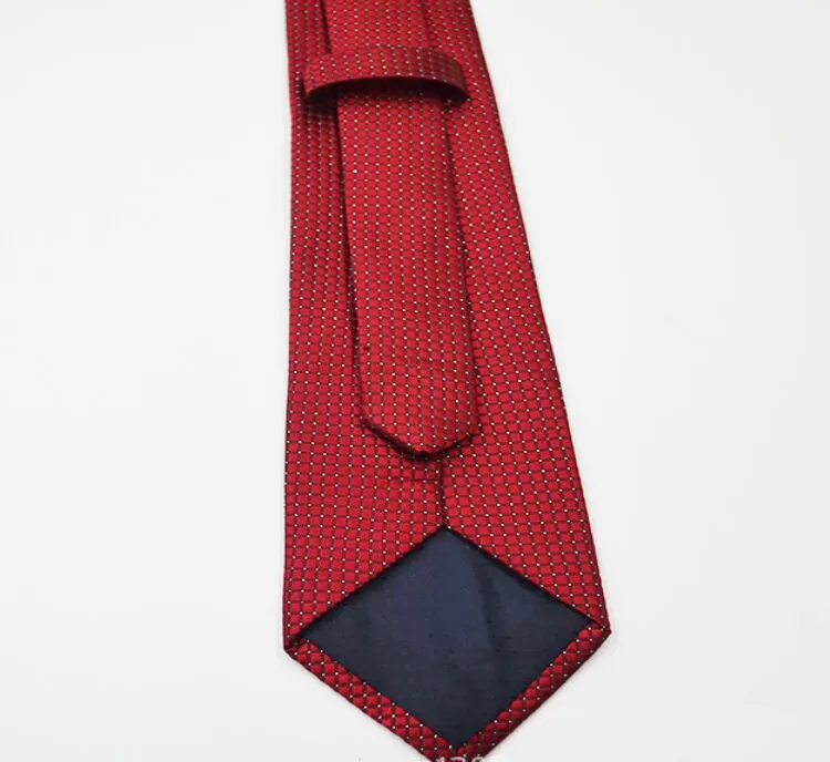 Cravates Jacquard 145 * 8cm Cravate à rayures 8 couleurs Grille professionnelle Cravate Cravate pour hommes pour la fête des pères Cravate pour hommes Cadeau de Noël