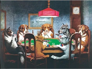 Dipinti Su Tela Di Animali Divertenti Cani Che Giocano A Poker Poster E Stampe Immagini Di Decorazioni Per Pareti Per La Decorazione Della Casa Del Soggiorno Acquista In Modo Economico - Spedizione - Foto 10