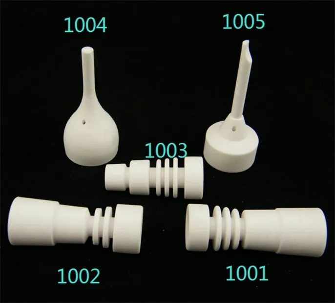 Cena fabryczna Ceramiczna Paznokci Domy -Direct Design Wsteczka pasuje do obu 14 mm stawów szklanych i 18mm męski szklany joint vs regulowany tytan