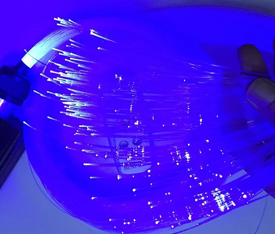 Darmowa Wysyłka 150m / Rolka Wysokiej Jakości 3.0mm PMMA Plastikowy Światłowód End Glow Do DIY Oświetlenie Dekoracji