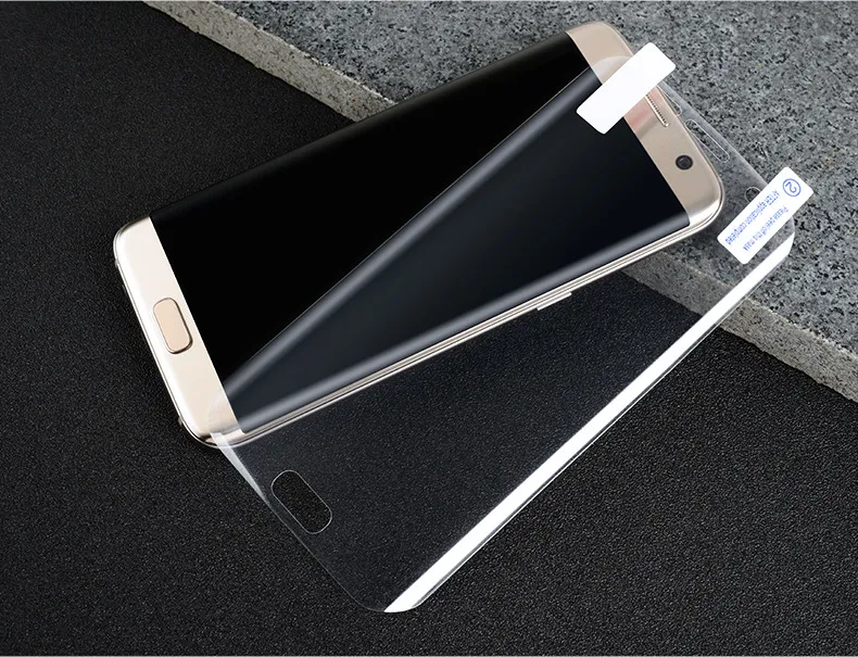 Film PET entièrement recouvert 3D pour Samsung Note8 S8 Plus S7 S6 edge note 8 film protecteur d'écran de téléphone à couverture complète