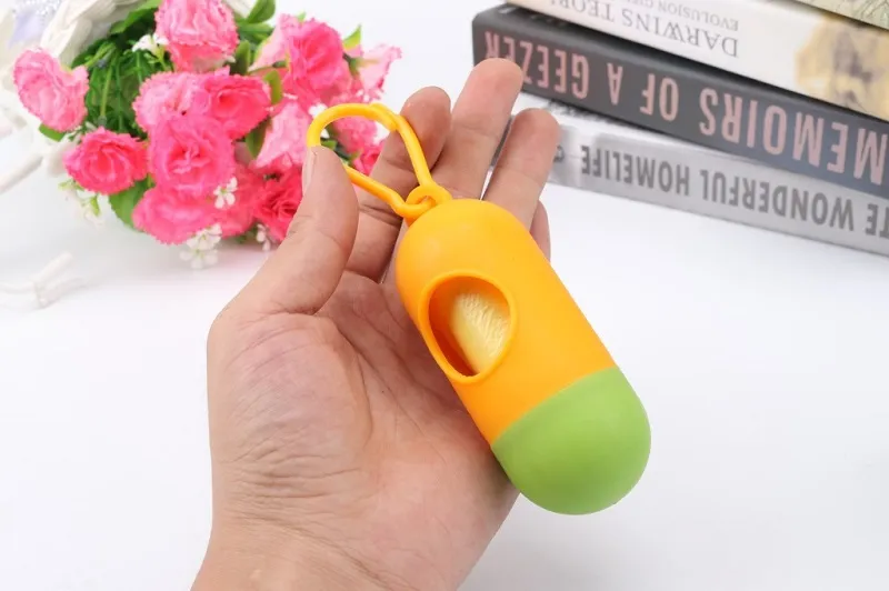 Pet supplies Dog Poop Bag Scoop Leash Dispenser with Hook Mini Dog Poop Bag Box Wholesale DHL