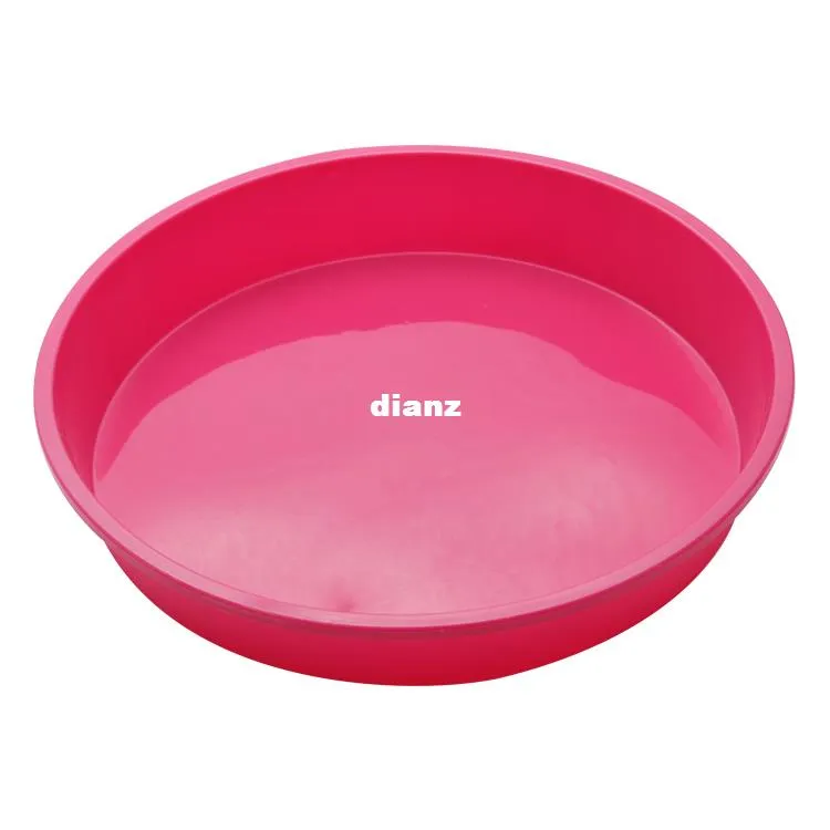 New Arrive Round Silicone Pizza Pan For Baking Wedding Cake Pizza Pie