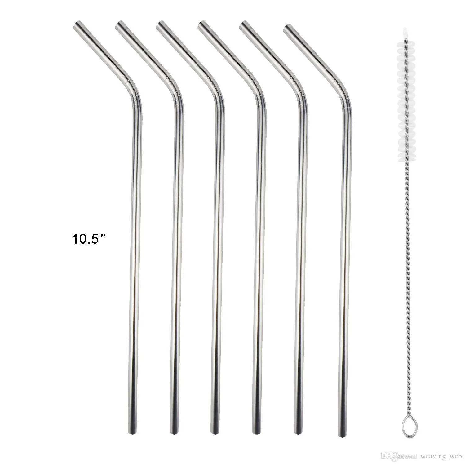 20 ounce cups Straws 30 ounce Cups straw Stainless Steel Drinking Straws bent straight straw Sip Well Tumbler Straw Brush